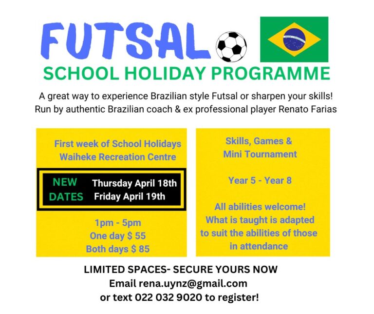 Unleash & Hone Your Skills at Our Futsal School Holiday Camp!